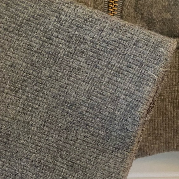 💕JAMES PERSE JERSEY FLEECE JACKET SIZE 2 - Picture 4 of 12